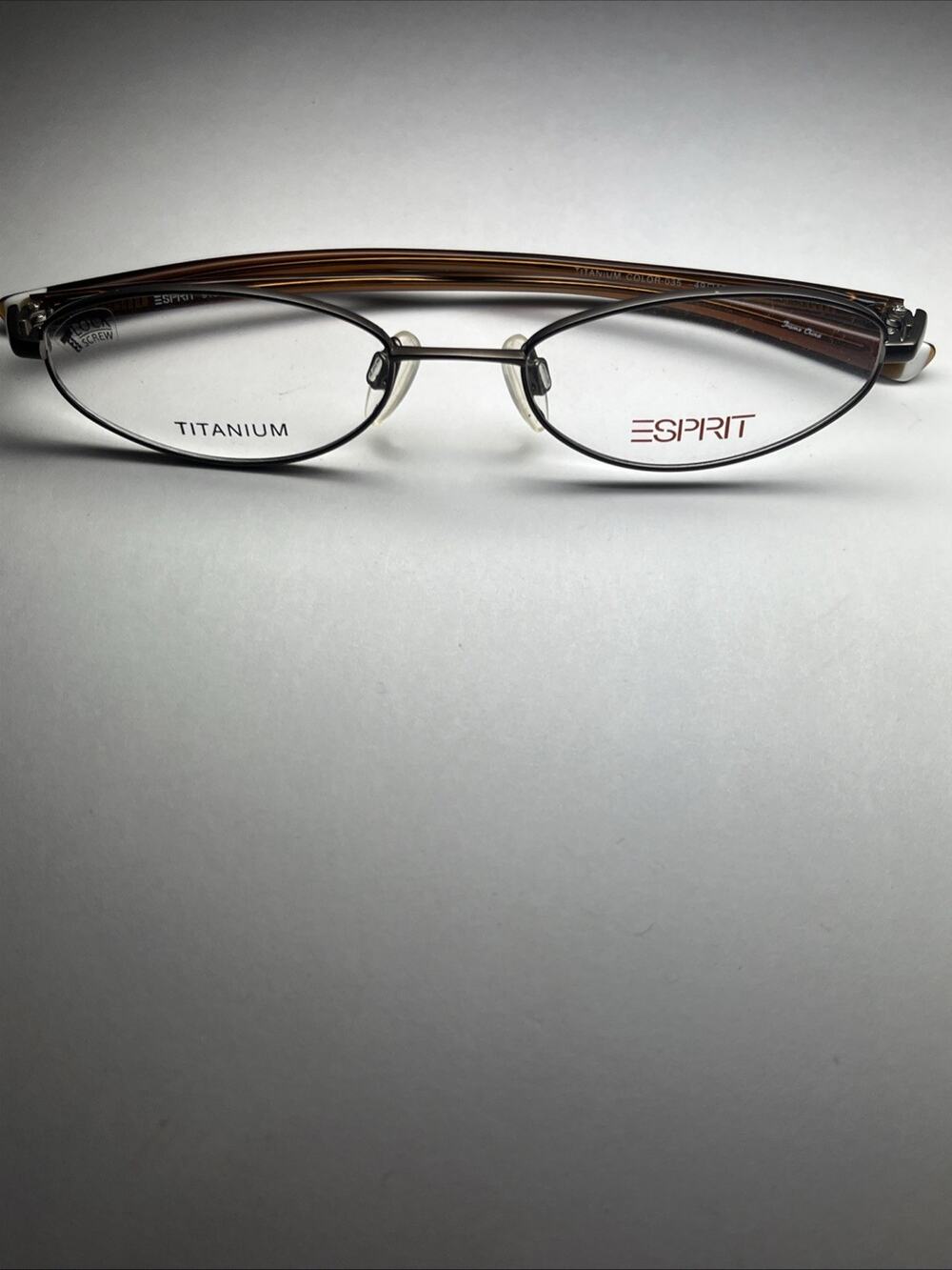 Espirit 9194 China Titanium Oval Frames Color 035 NWOT